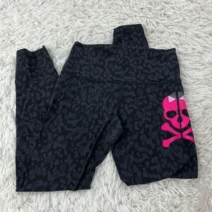 Lululemon Align Pant II 25" Formation Camo Deep Coal Multi / Black